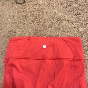 lululemon athletica Pants - Red lululemon leggings lululemon athletica Pants - Red lululemon leggings